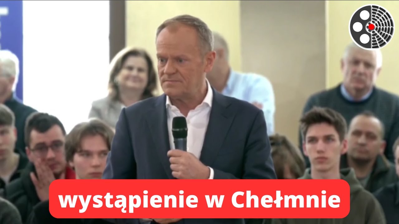 Donald Tusk w Chełmnie: oskarża niekompetencję i pazerność
