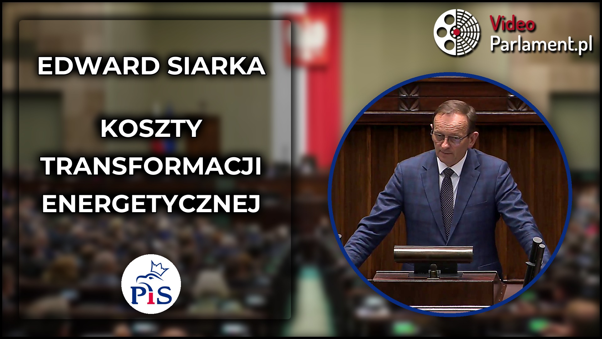 Edward Siarka pyta o koszty transformacji energetycznej