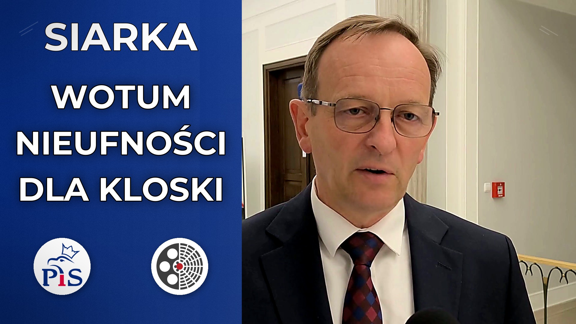 Edward Siarka: Wotum nieufności dla Henning Kloska