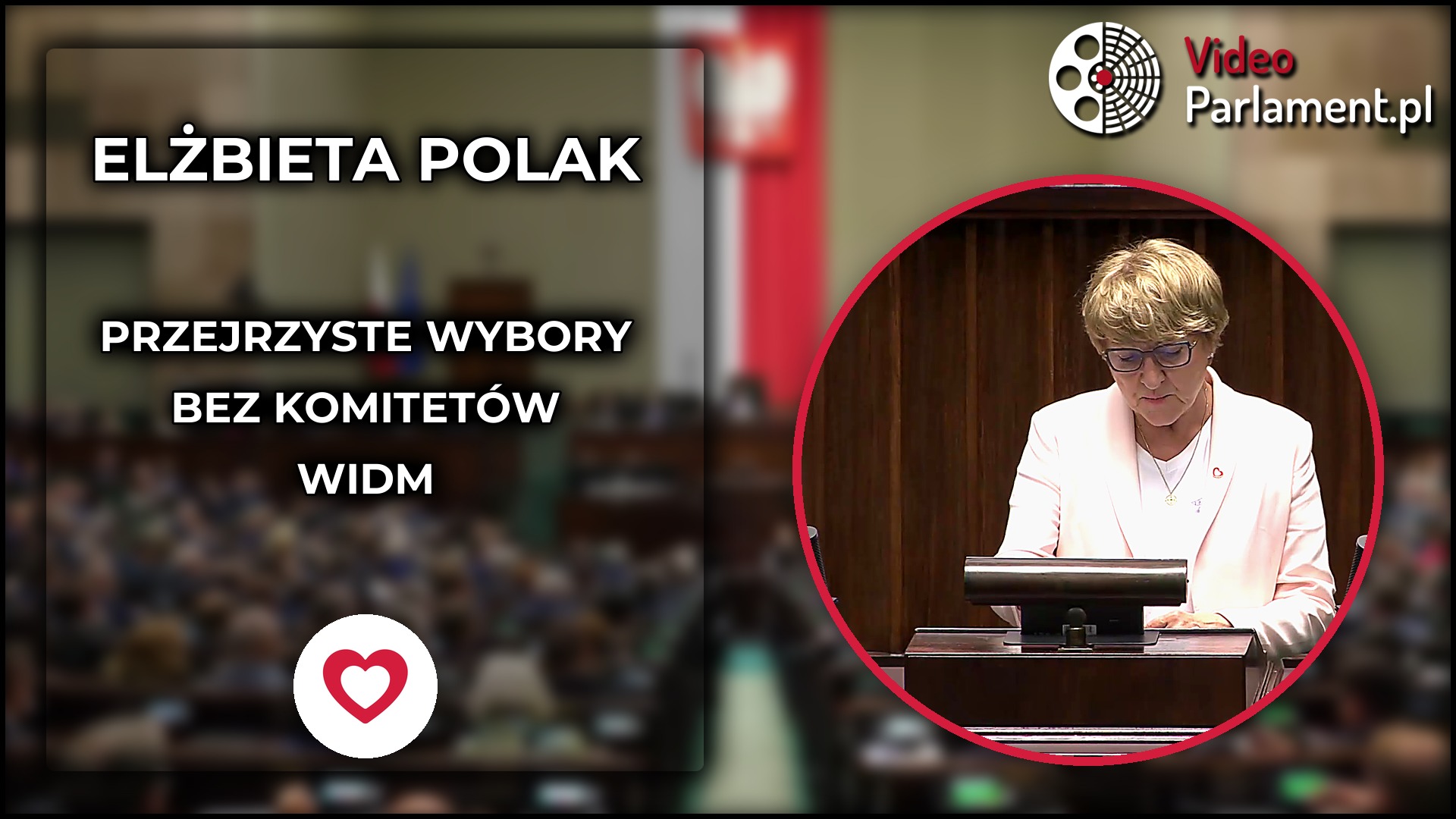 Elżbieta Polak: Nowelizacja przywróci zaufanie do wyborów