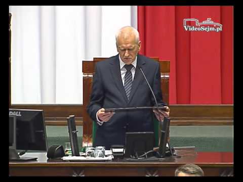 Ewa Kopacz składa uroczyste ślubowanie jako poseł