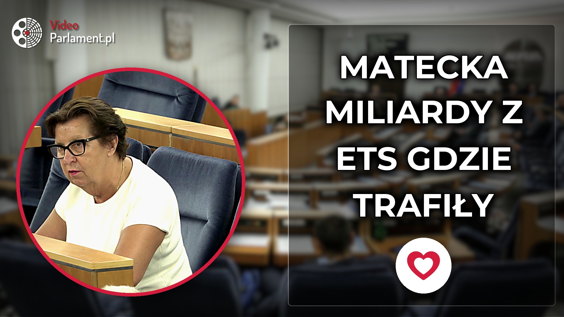 Ewa Matecka pyta o miliardy ze sprzedaży uprawnień ETS