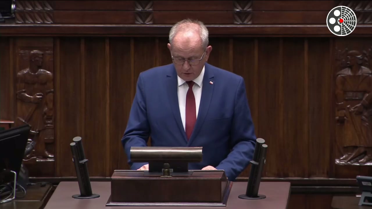 Fryderyk Kapinos gratuluje 150-lecia Banku Spółdzielczego w Mielcu