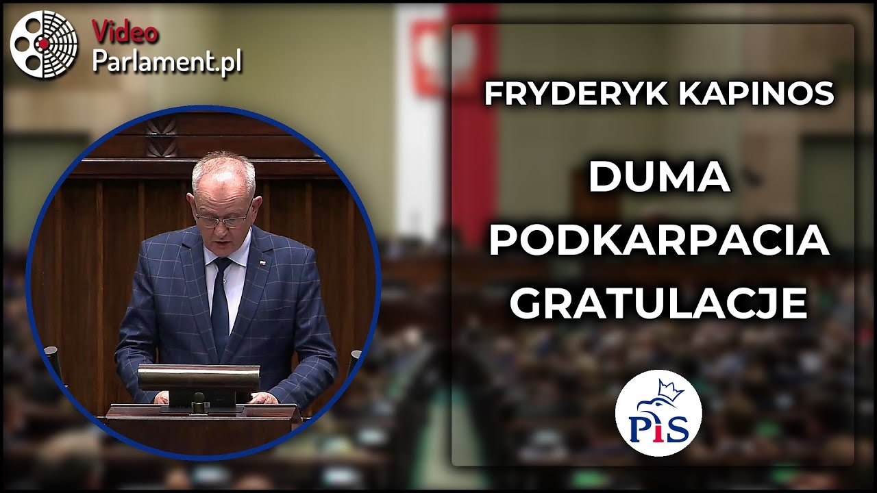 Fryderyk Kapinos - Gratulacje dla przedsiębiorców z Radomyśla