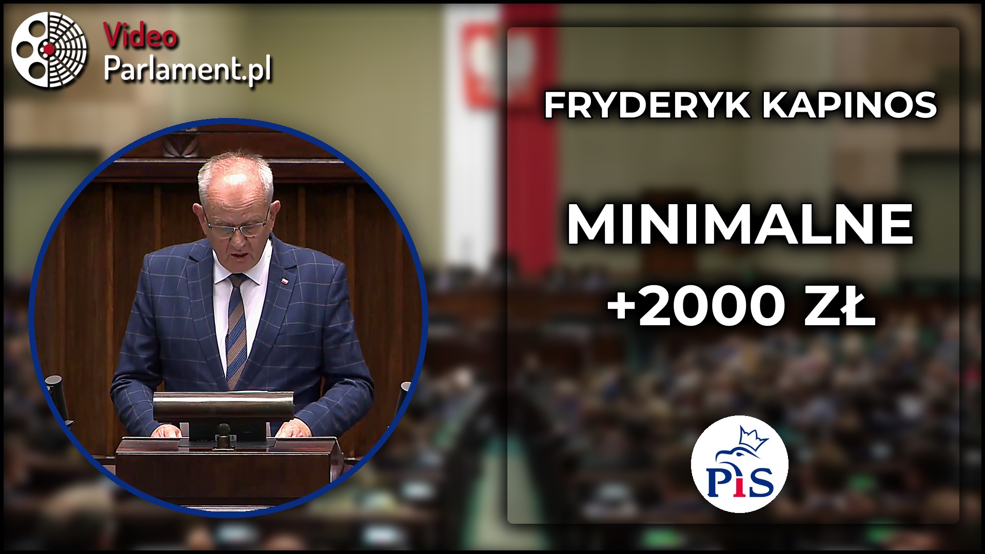 Fryderyk Kapinos: Minimalne wzrosło o ponad 2000 zł
