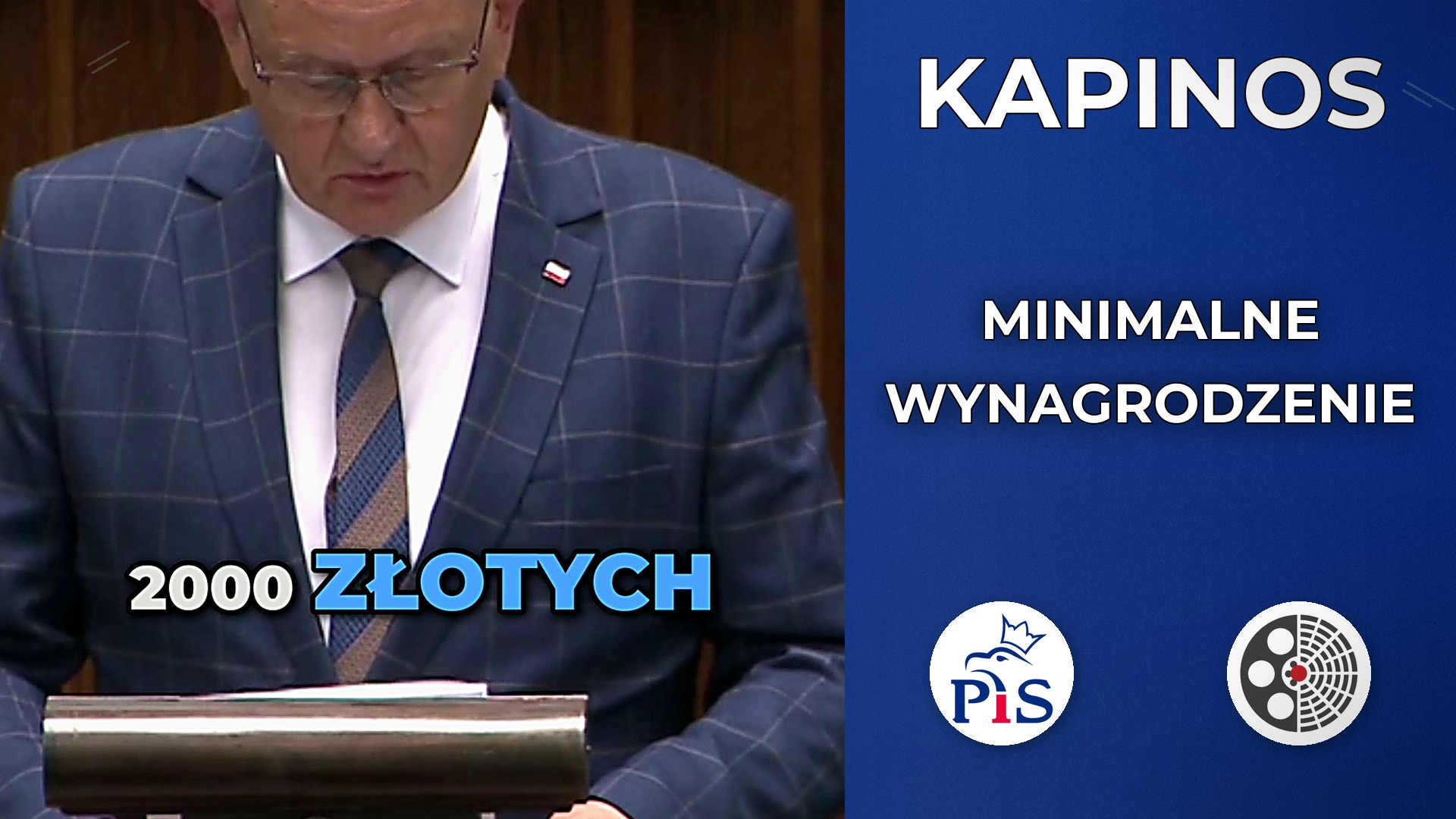 Fryderyk Kapinos: Jak rosło minimalne wynagrodzenie przez 8 lat