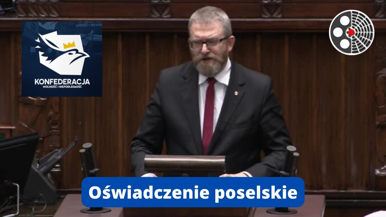 Grzegorz Braun wzywa służby ws. zarzutów wobec premiera