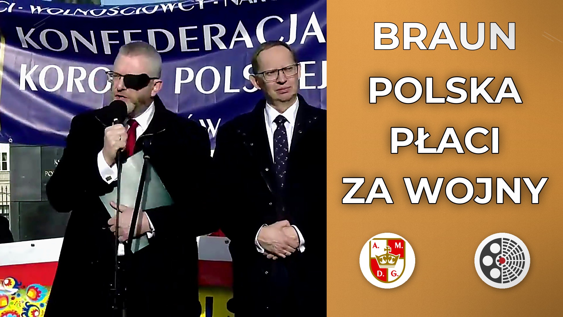 Grzegorz Braun - Polska nie powinna płacić za cudze wojny