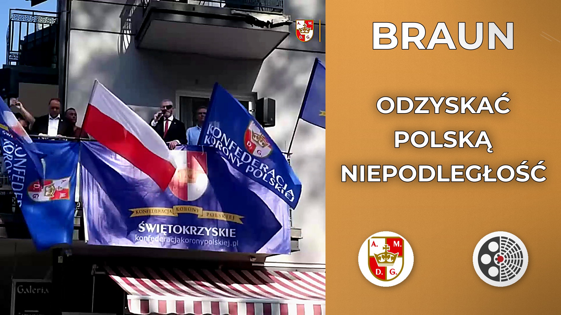 Grzegorz Braun: Trzeba odzyskać niepodległość