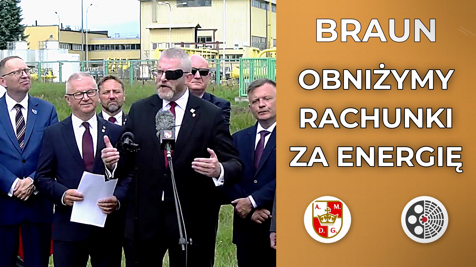 Grzegorz Braun zapowiada debatę o rachunkach za energię