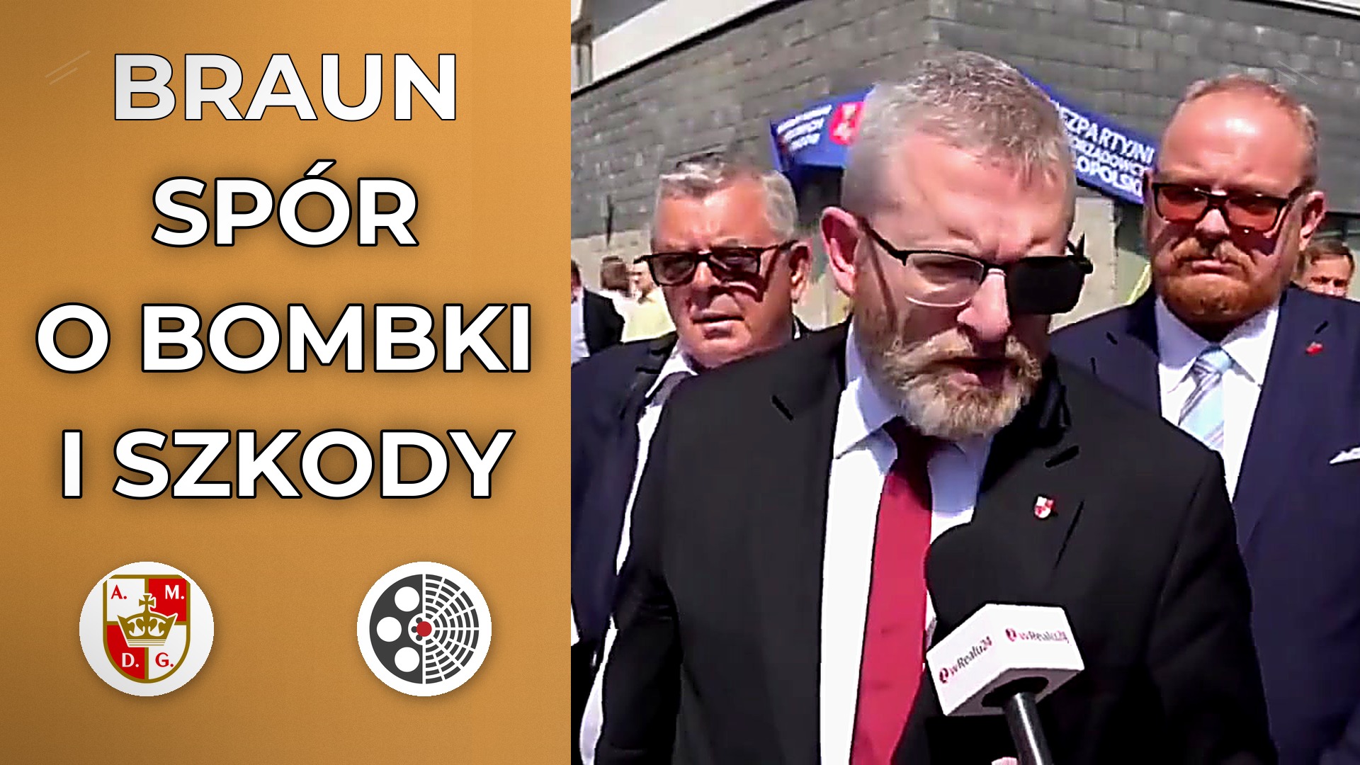 Grzegorz Braun: „Nie ma przestępstwa” w sprawie bombek