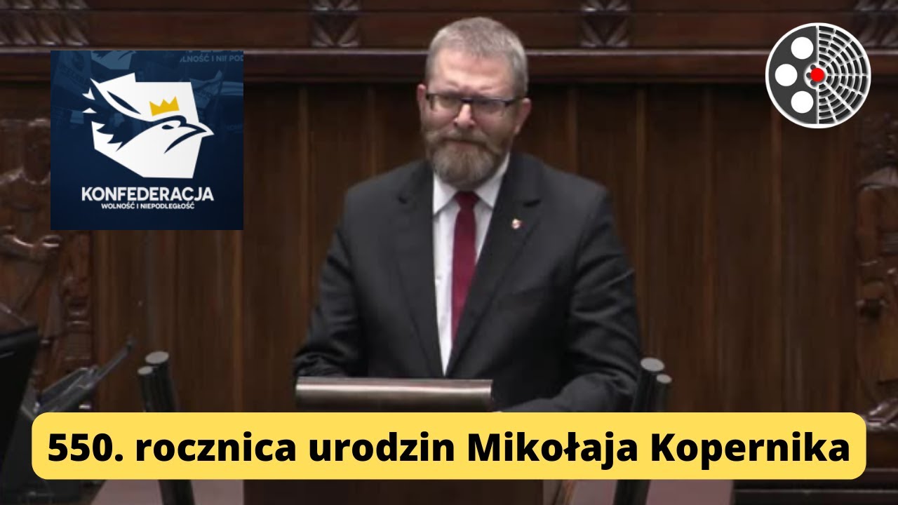 Grzegorz Braun: Uchwała o Koperniku to kompletny anachronizm