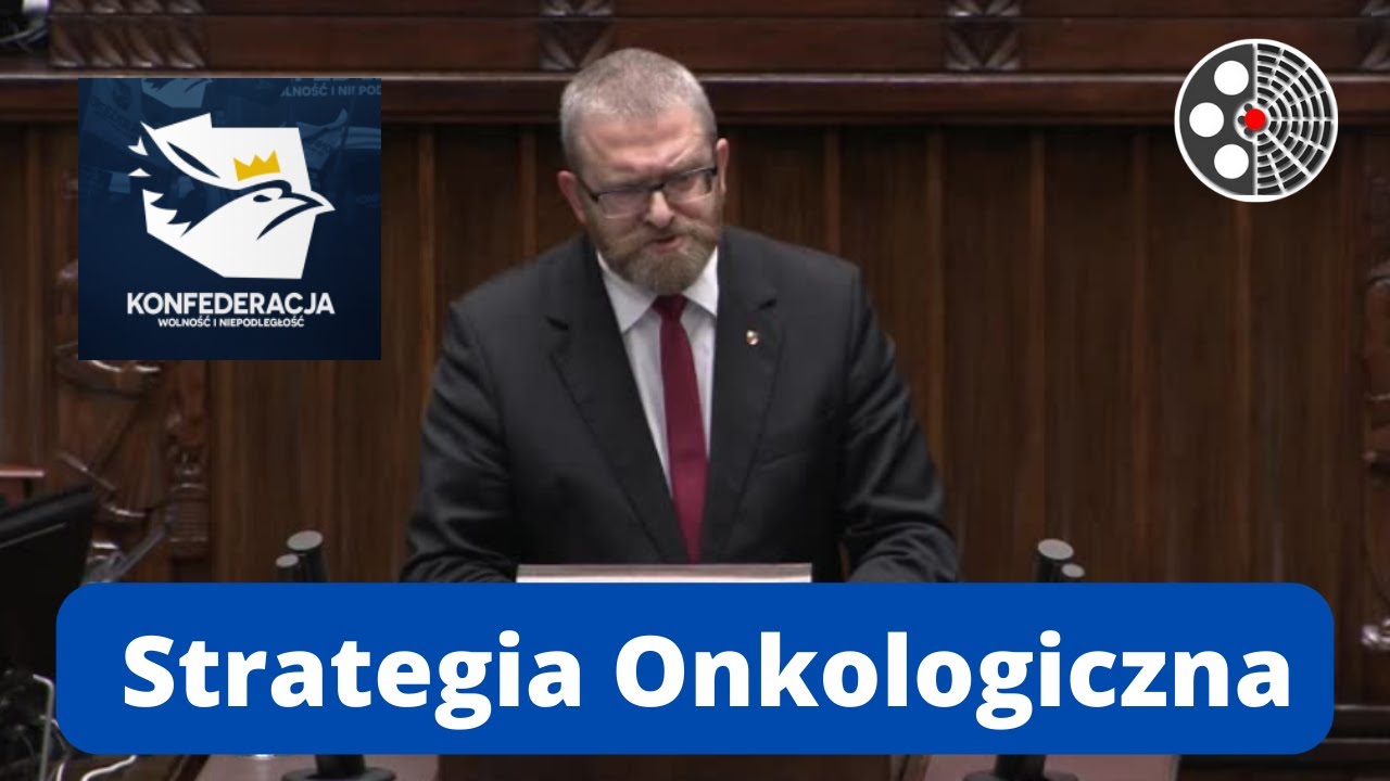 Grzegorz Braun pyta o biografię ministra i 200 tys. niezdiagnozowanych