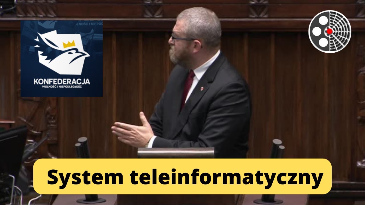 Grzegorz Braun pyta: kto zbuduje system teleinformatyczny rządu?