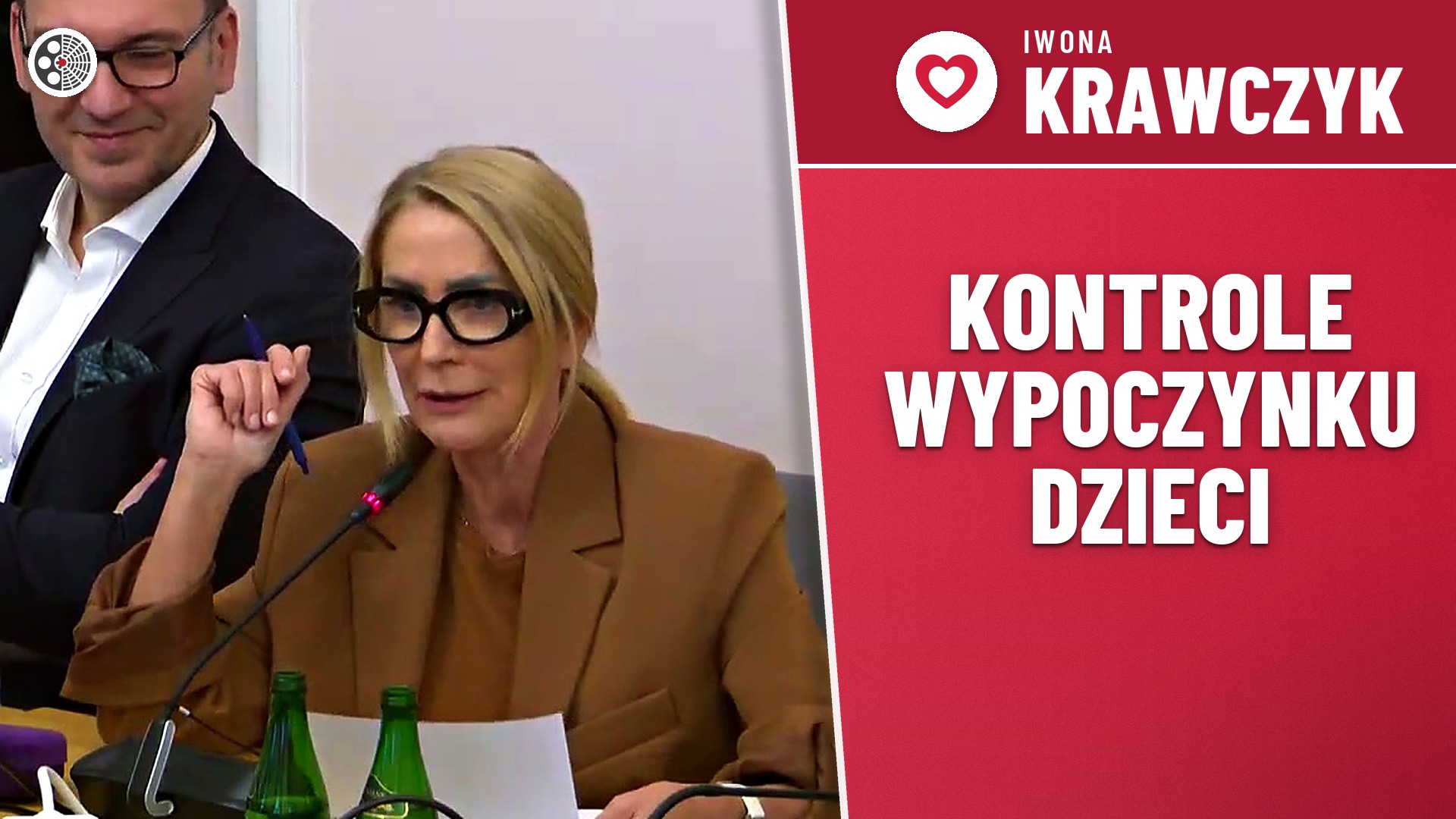 Iwona Krawczyk pyta o kontrole wypoczynku dzieci