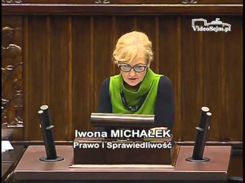 Iwona Michałek chwali więcej miejsc w żłobkach i pyta o 500+