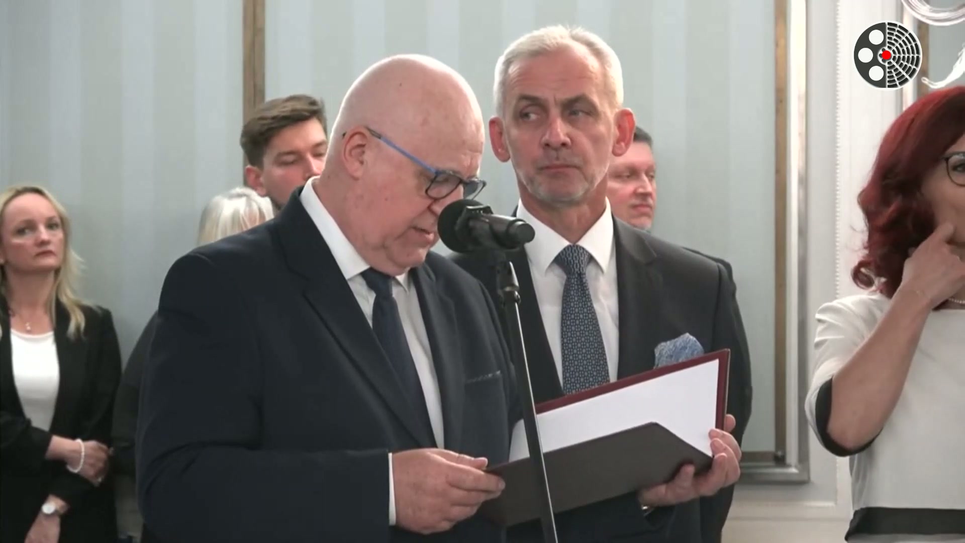 Jacek Czerniak - wręczenie zaświadczenia o wyborze z 26.10.2023