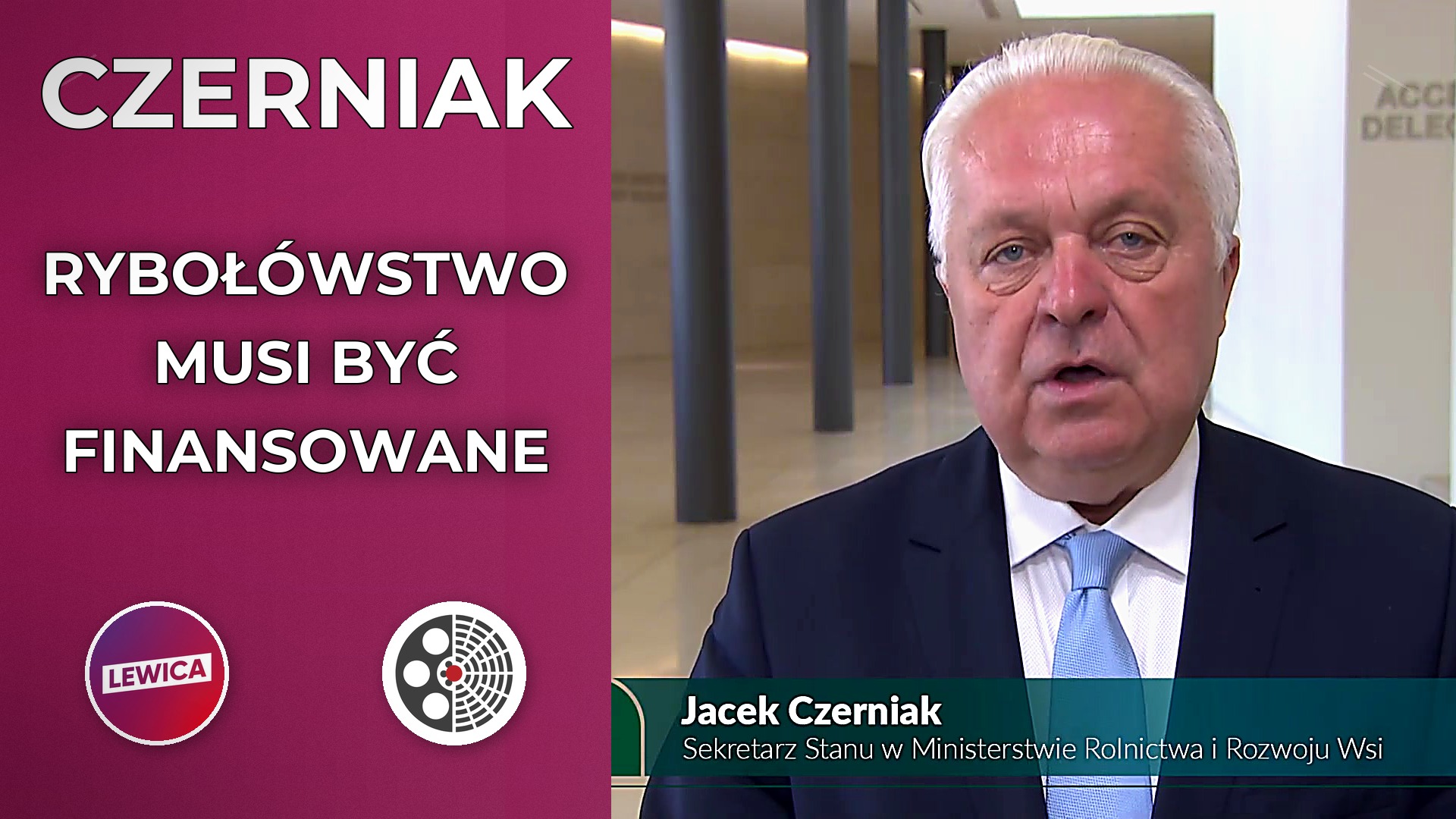 Jacek Czerniak o rybołówstwie i bezpieczeństwie żywnościowym