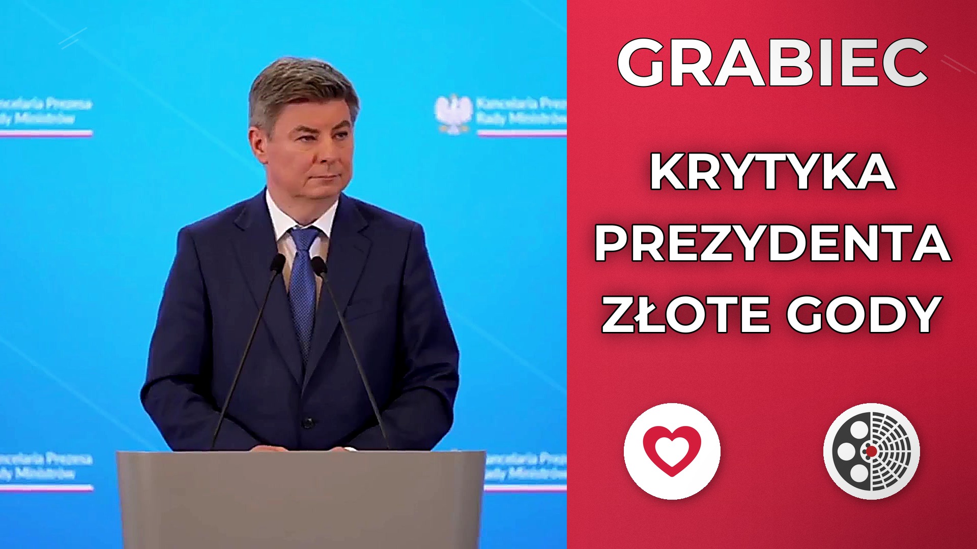 Konferencja prasowa Szefa KPRM, ministra Jana Grabca