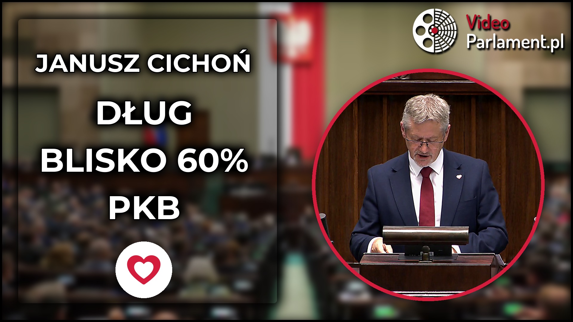 Janusz Cichoń o wzroście gospodarczym i długu publicznym