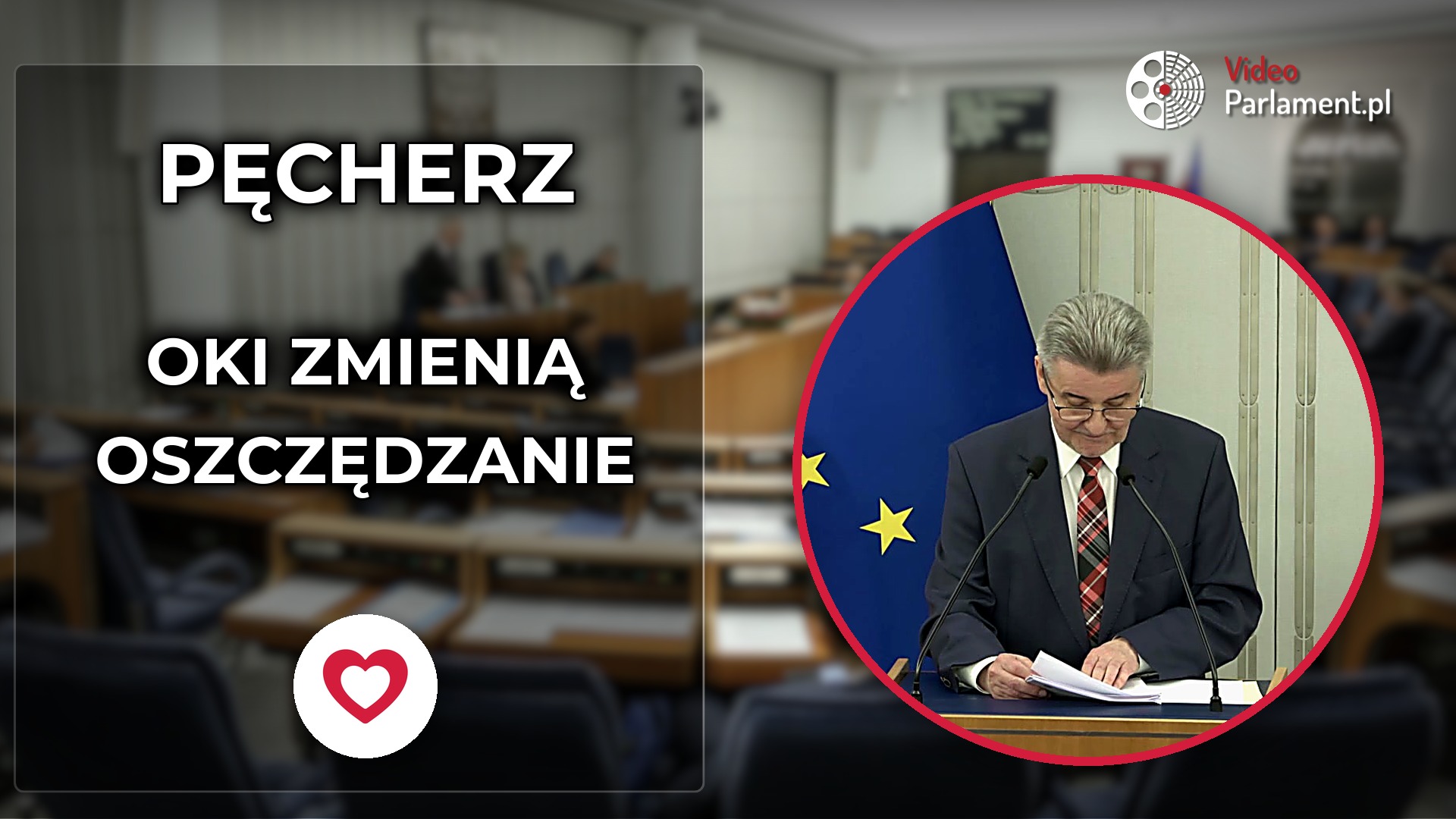 Janusz Pęcherz przedstawia ustawę o kontach OKI