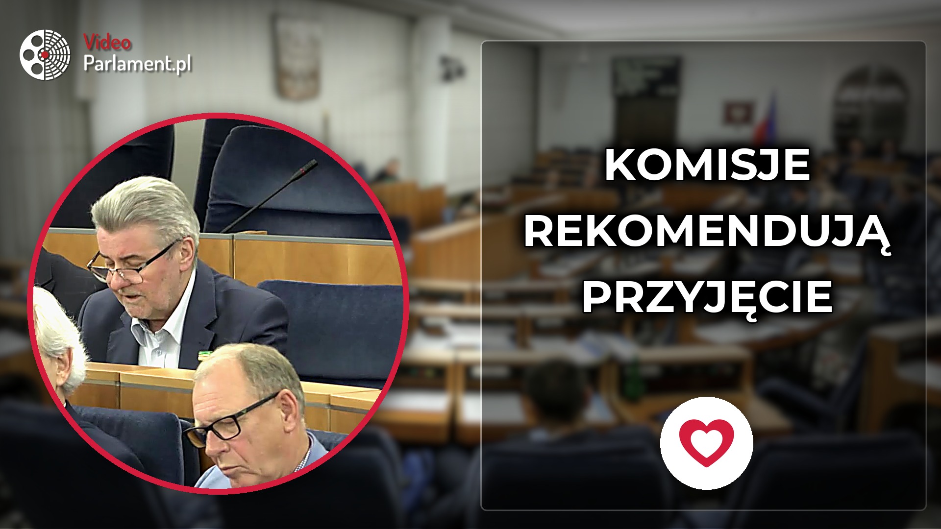 Janusz Pęcherz - Komisje rekomendują przyjęcie wniosków
