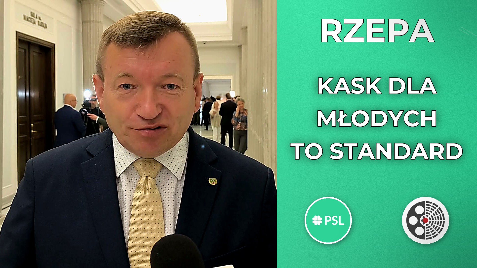 Jarosław Rzepa o bezpieczeństwie młodzieży i kaskach