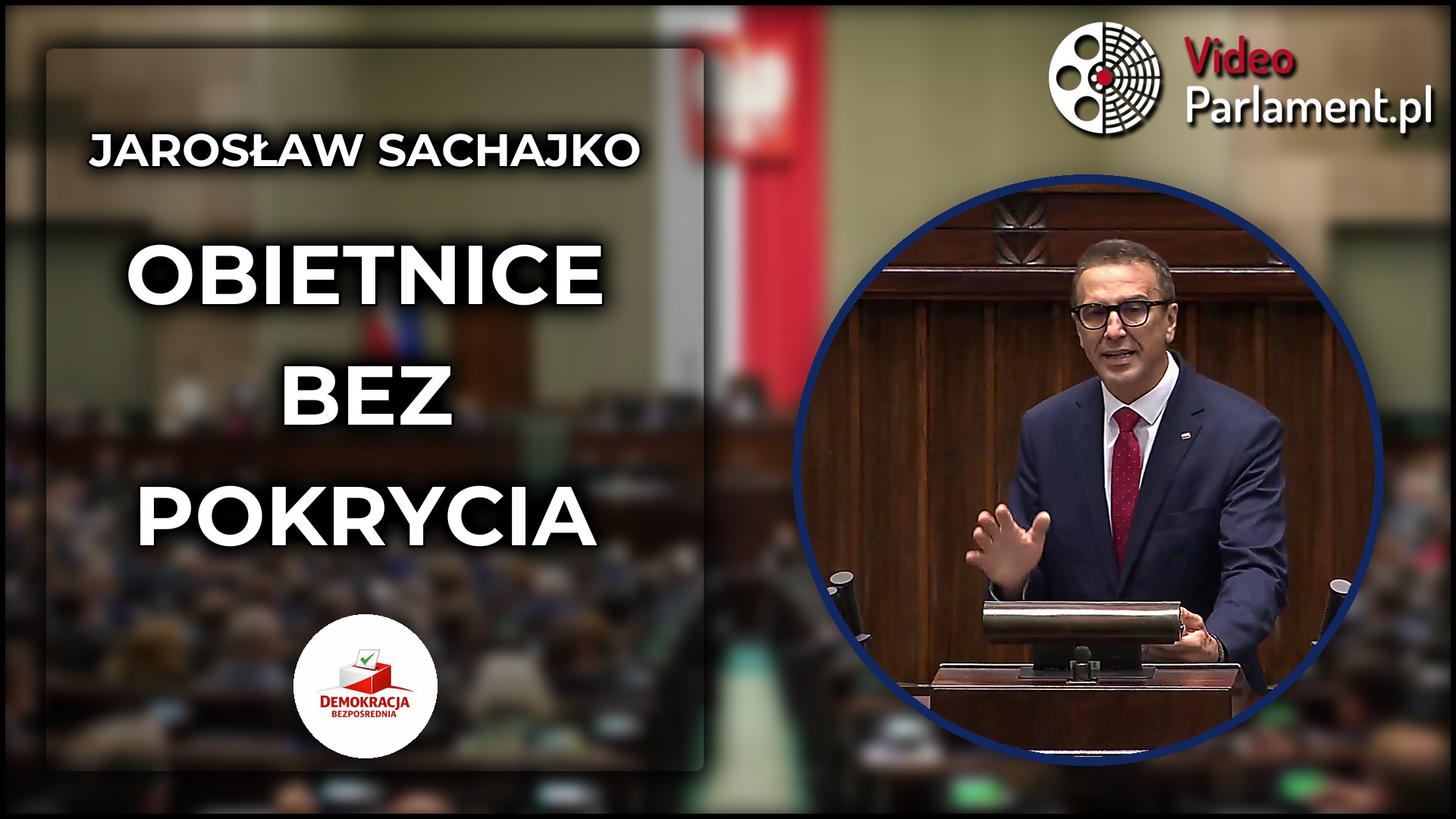 Jarosław Sachajko ostro o obietnicach Donalda Tuska