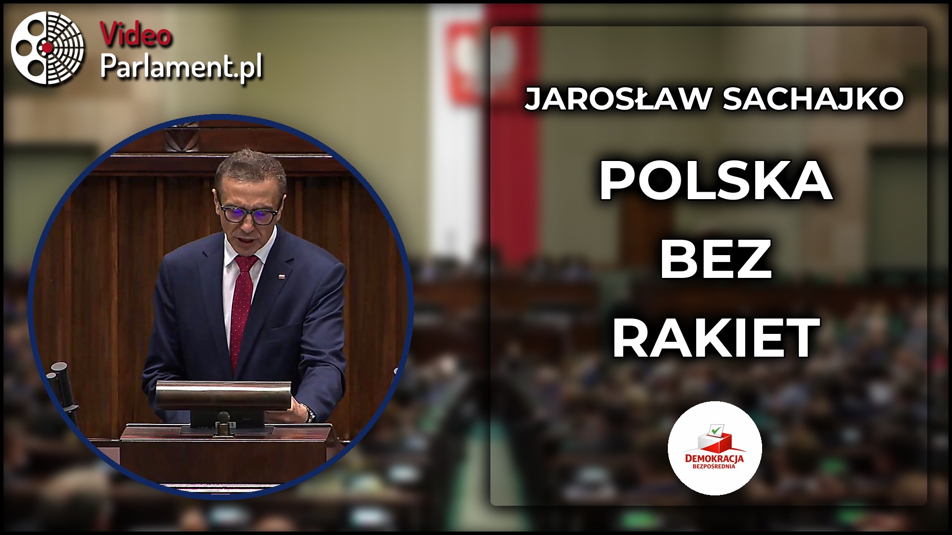 Jarosław Sachajko ostro o braku Polski w Koalicji Rakietowej