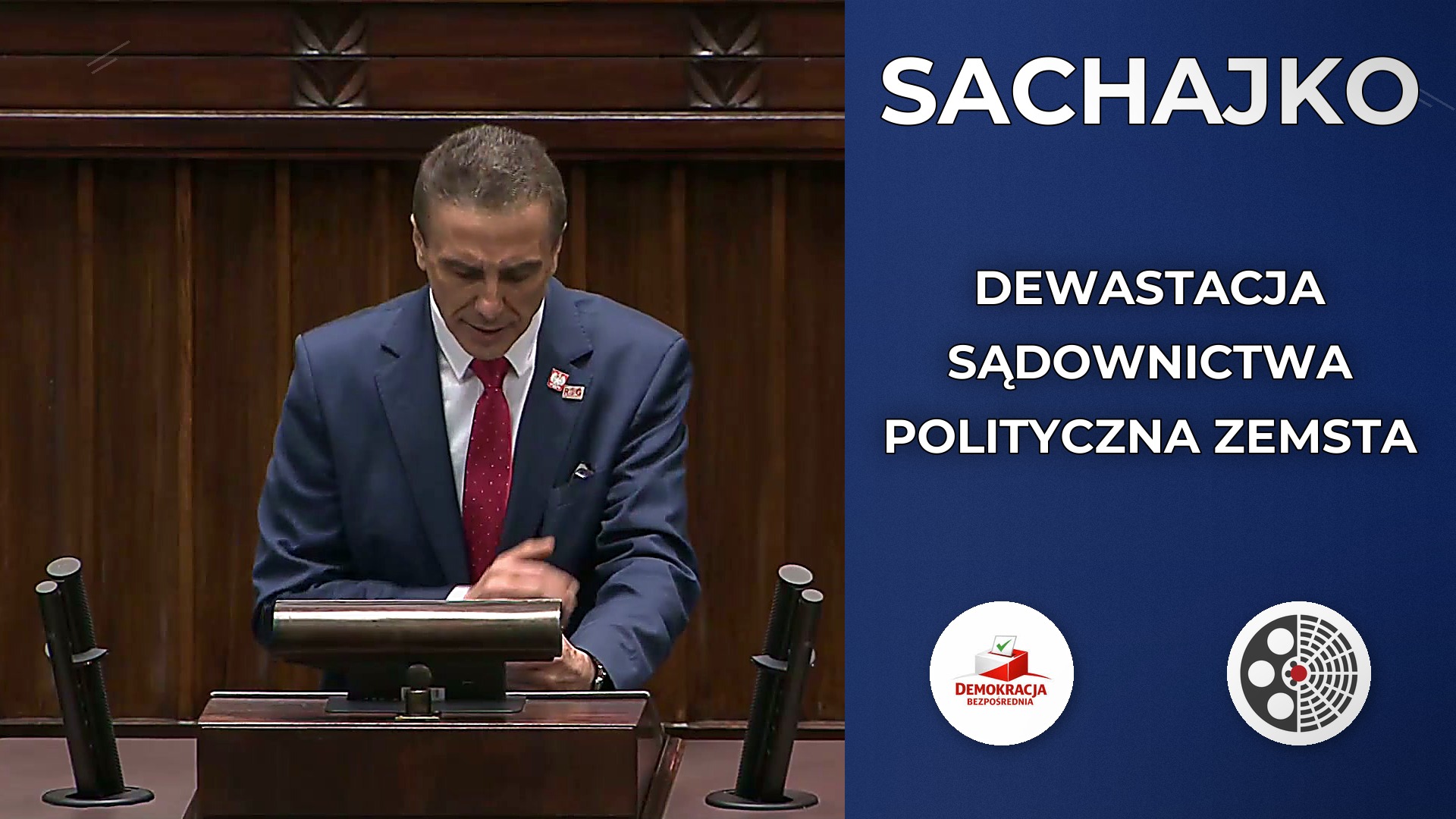 Jarosław Sachajko - Ostra krytyka KO i oskarżenie o zemstę