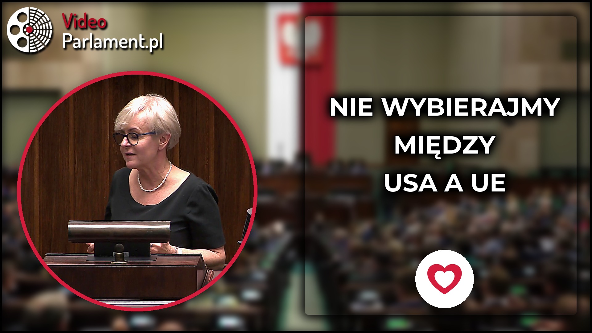 Joanna Kluzik-Rostkowska: Nie wybierać między Europą a Ameryką