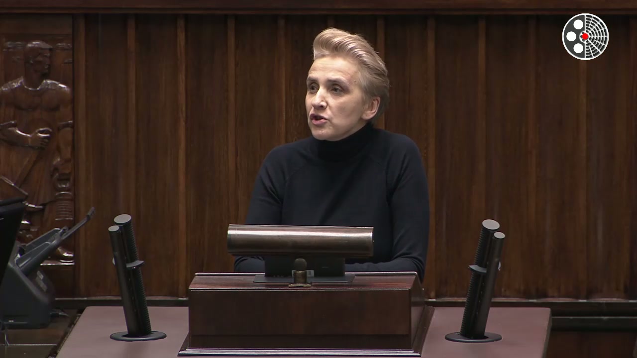 Joanna Scheuring-Wielgus oskarża Ziobrę o wydanie środków na Pegasusa
