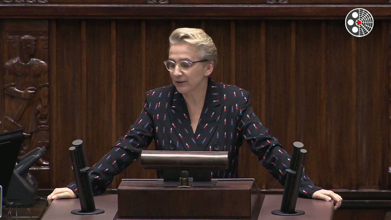 Joanna Scheuring-Wielgus oskarża PiS o marnotrawstwo przy wyborach