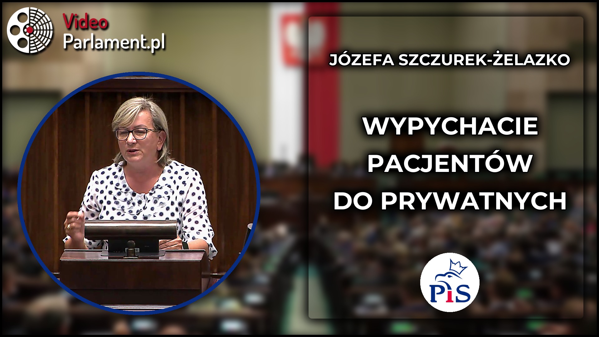 Józefa Szczurek-Żelazko: Rząd wypycha pacjentów do prywatnych