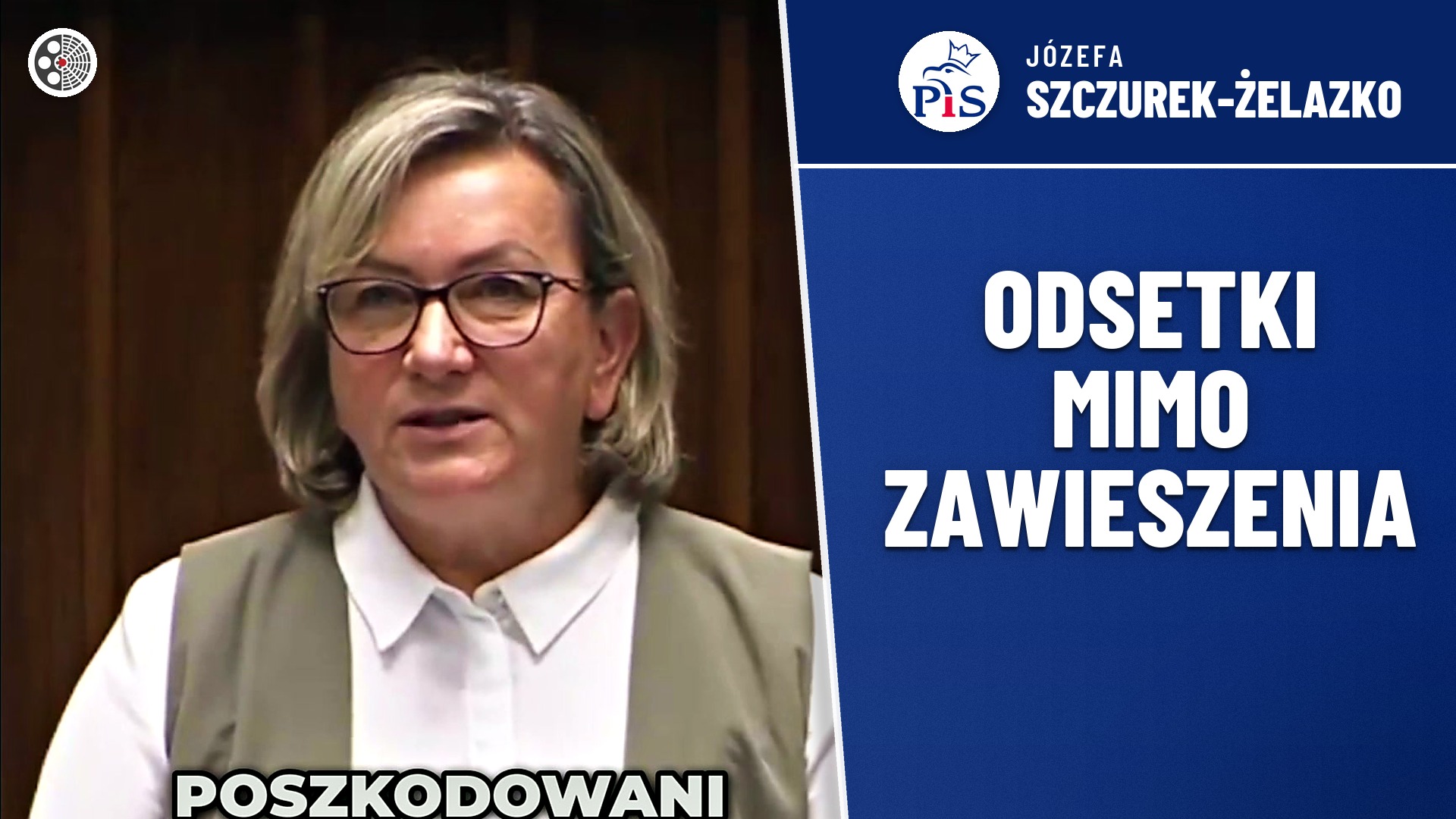 Józefa Szczurek-Żelazko pyta o odsetki w programie Czyste Powietrze