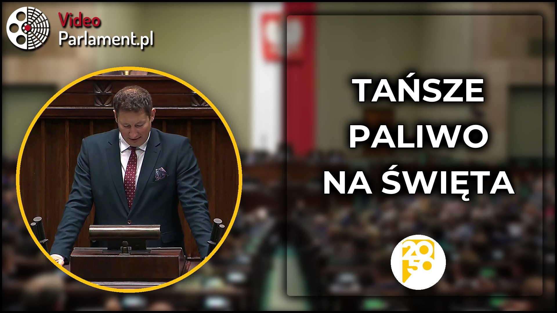 Kamil Wnuk - Apel o szybką obniżkę cen paliw
