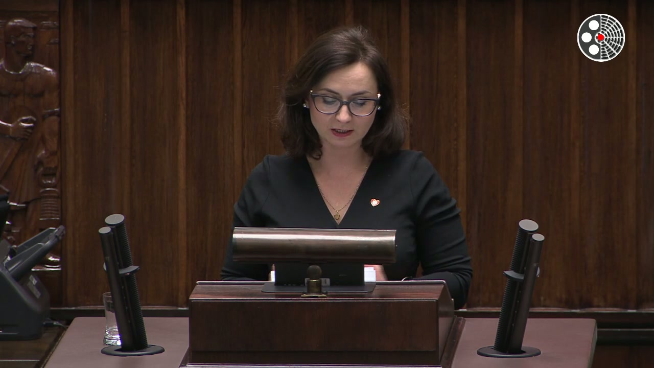 Kamila Gasiuk-Pihowicz: raport komisji o wotum nieufności Bodnara