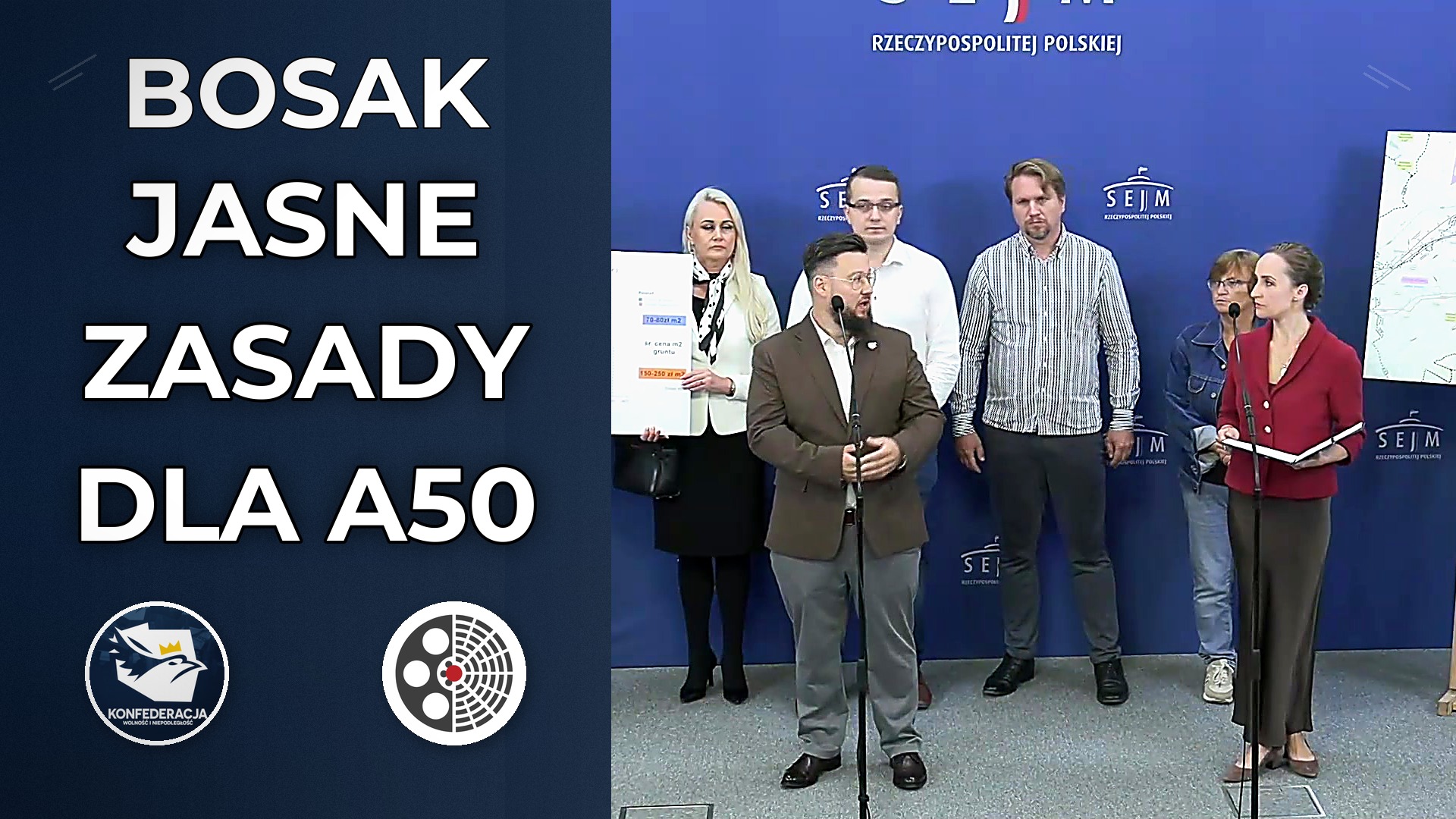 Karina Bosak żąda jasnych zasad wyboru trasy A50