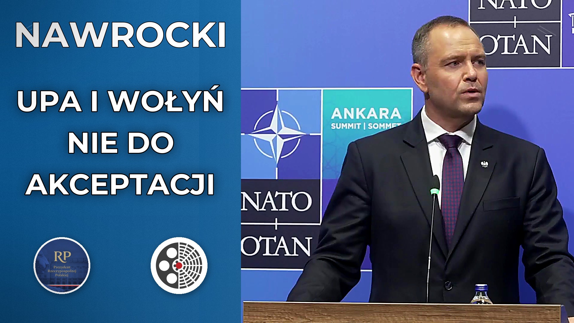 Karol Nawrocki: symbolika UPA jest nienegocjowalna
