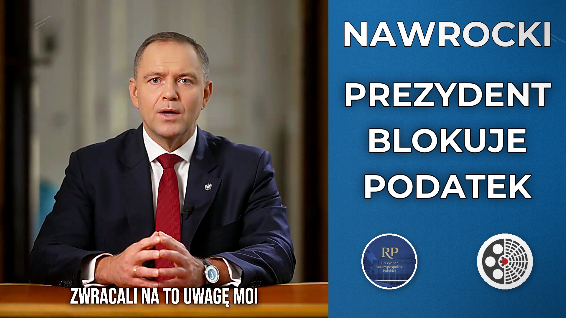 Miniatura filmu: Oświadczenie Prezydenta RP Karola Nawrockiego