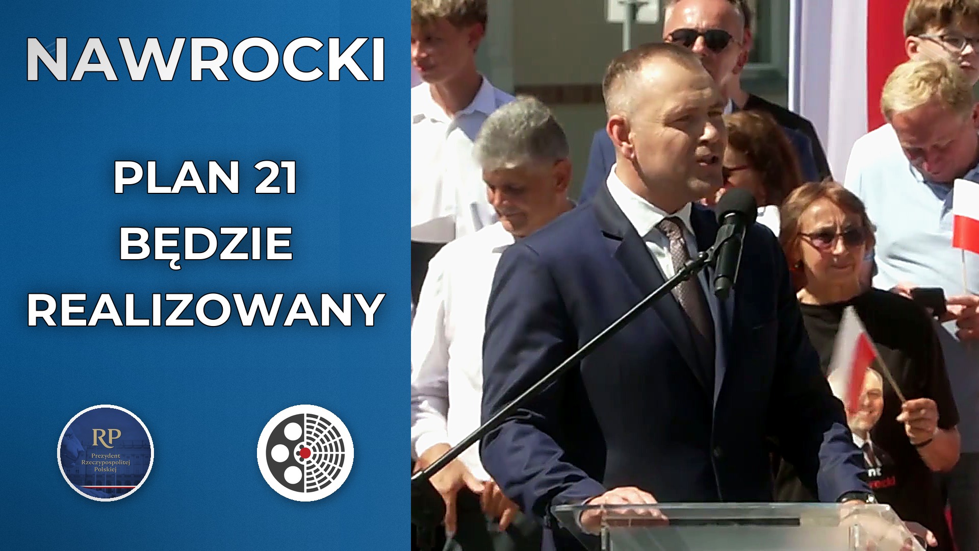 Karol Nawrocki w Skawinie: Plan 21 i głos obywateli