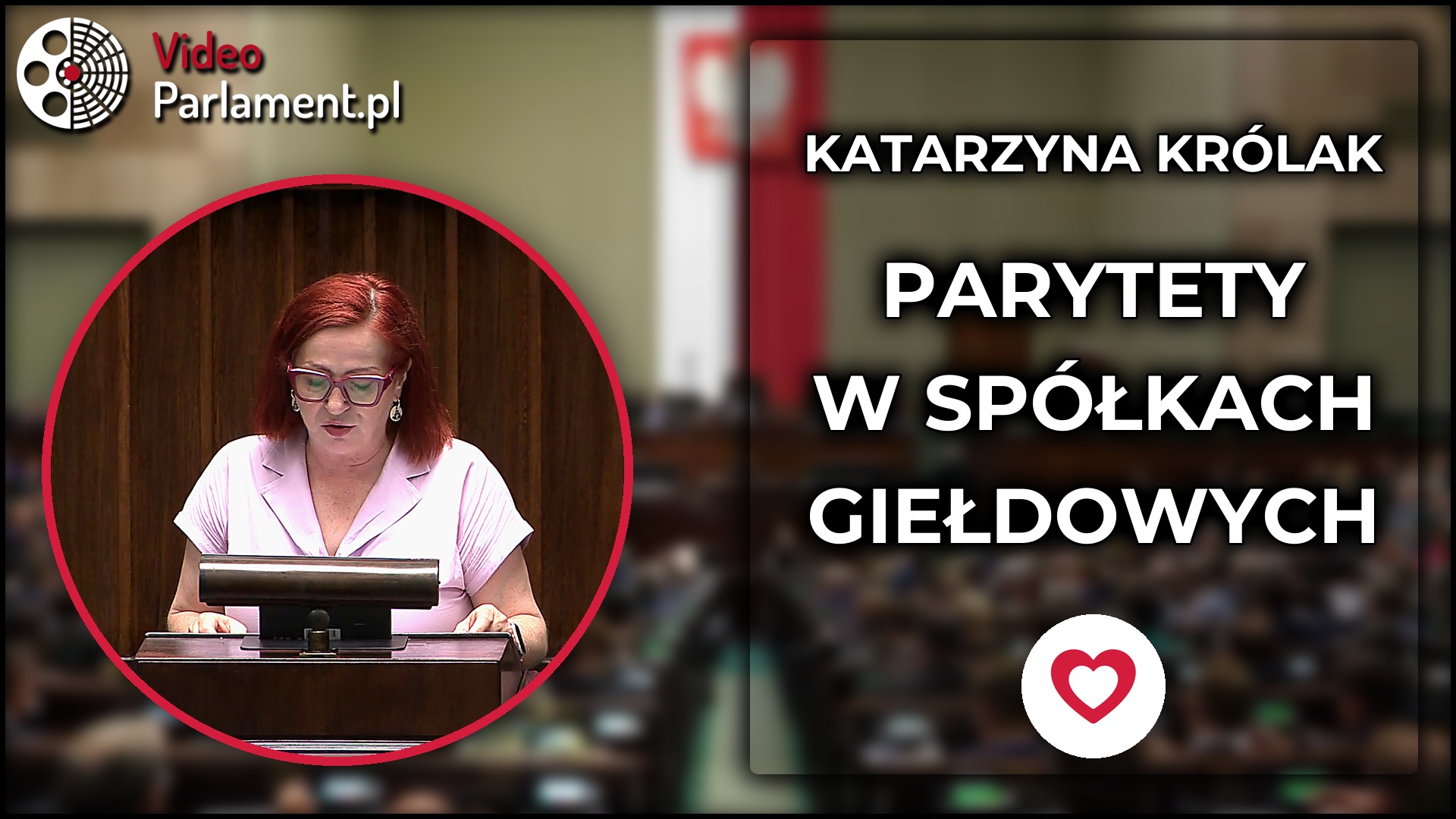 Katarzyna Królak o parytetach w spółkach giełdowych