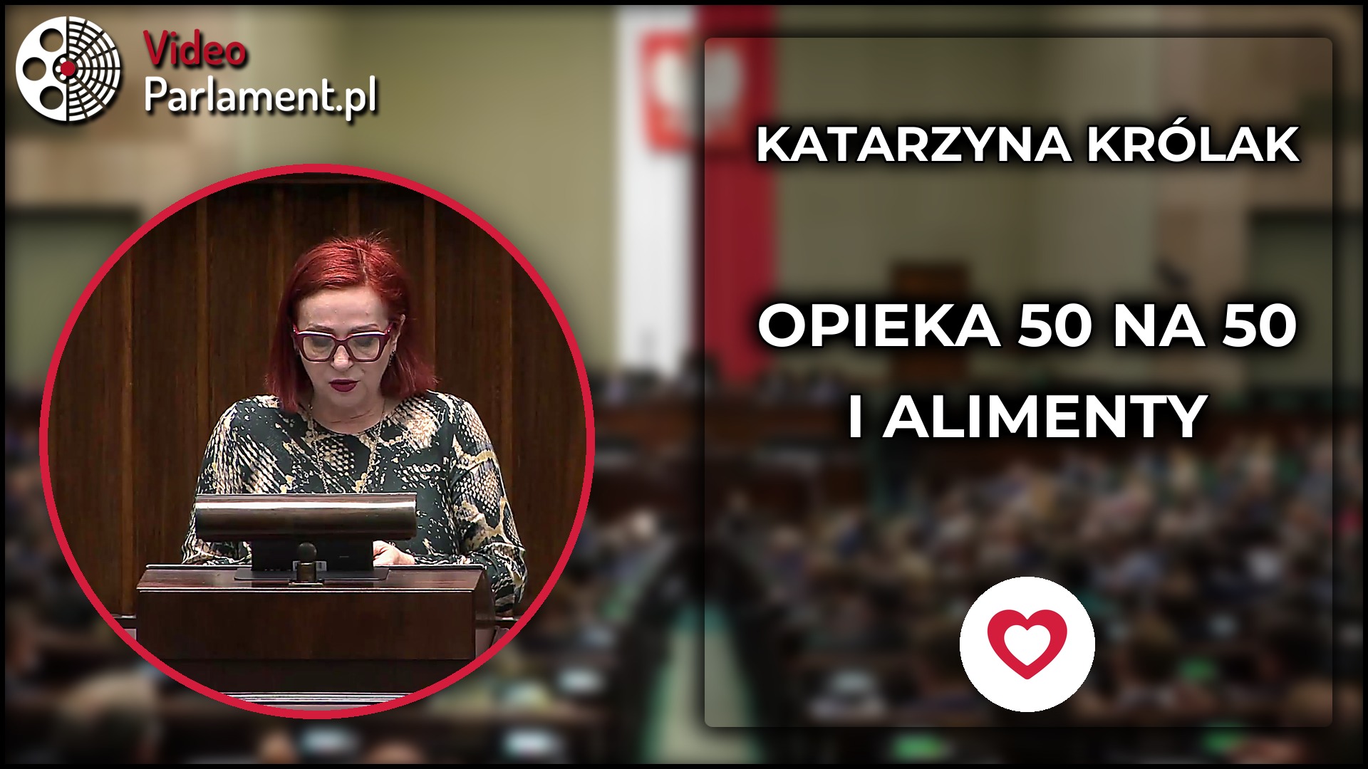 Katarzyna Królak pyta o opiekę 50 na 50