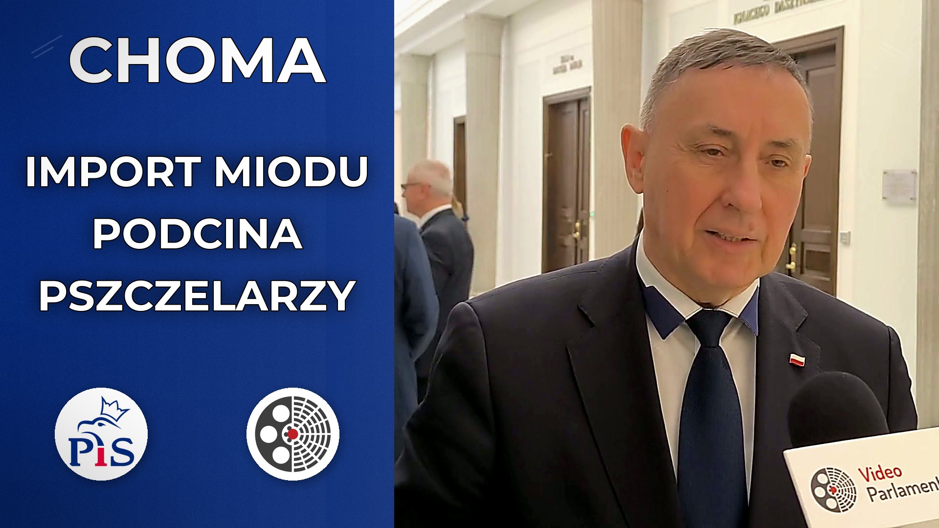 Kazimierz Choma: Import miodu podcina polskich pszczelarzy