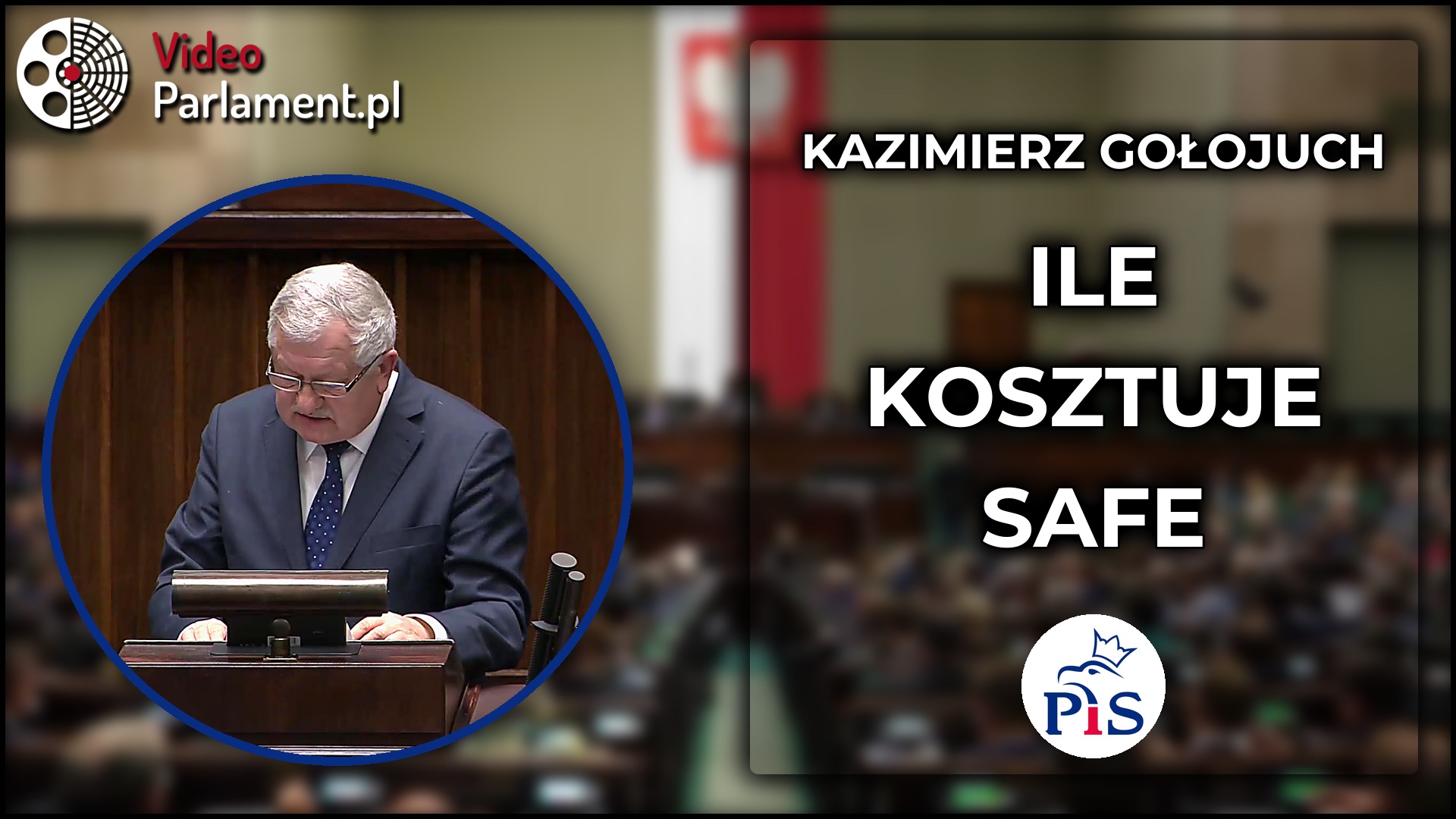 Kazimierz Gołojuch pyta: Jaki jest pełny koszt funduszu SAFE