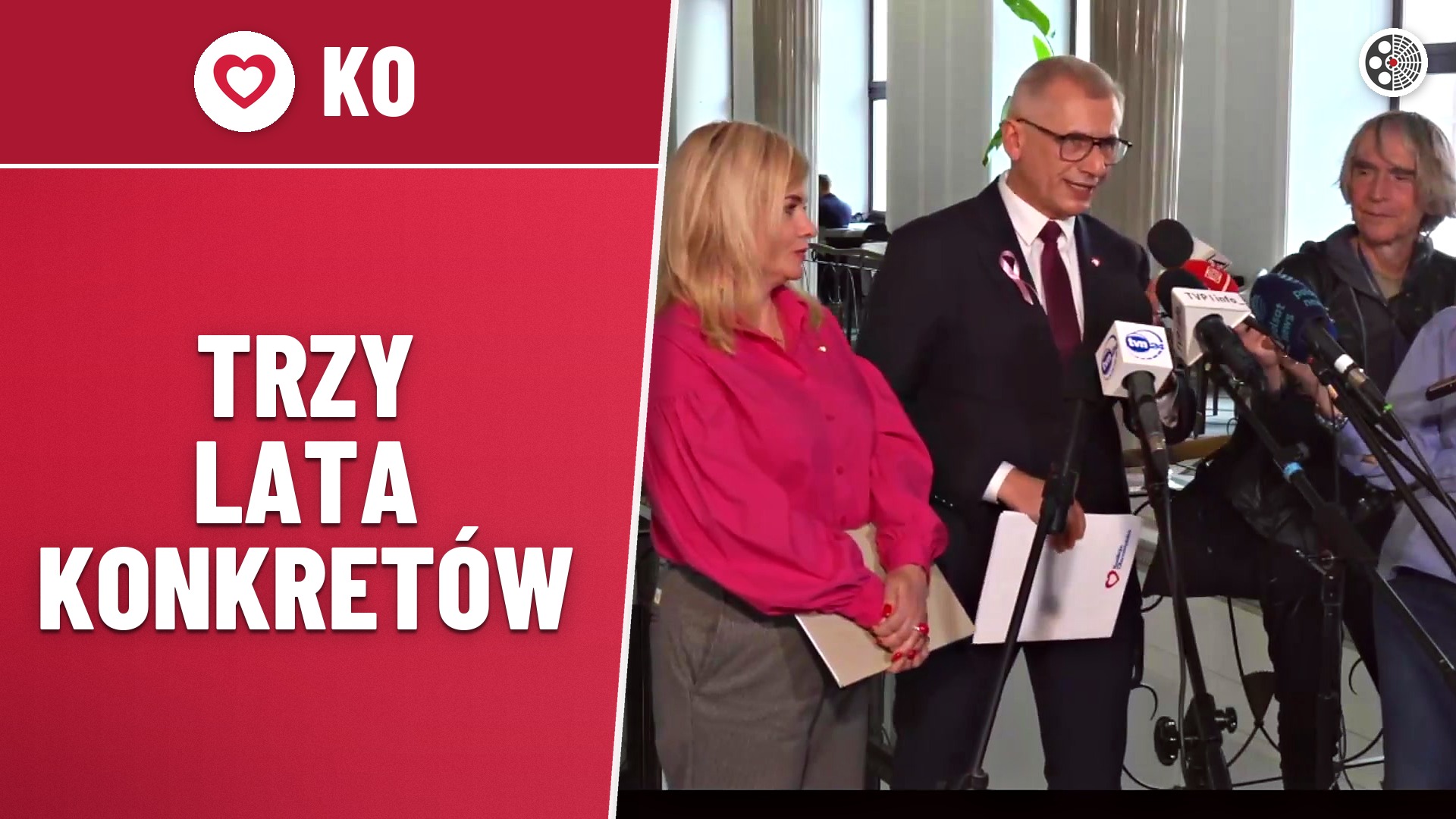 Koalicja Obywatelska podsumowuje trzy lata rządu