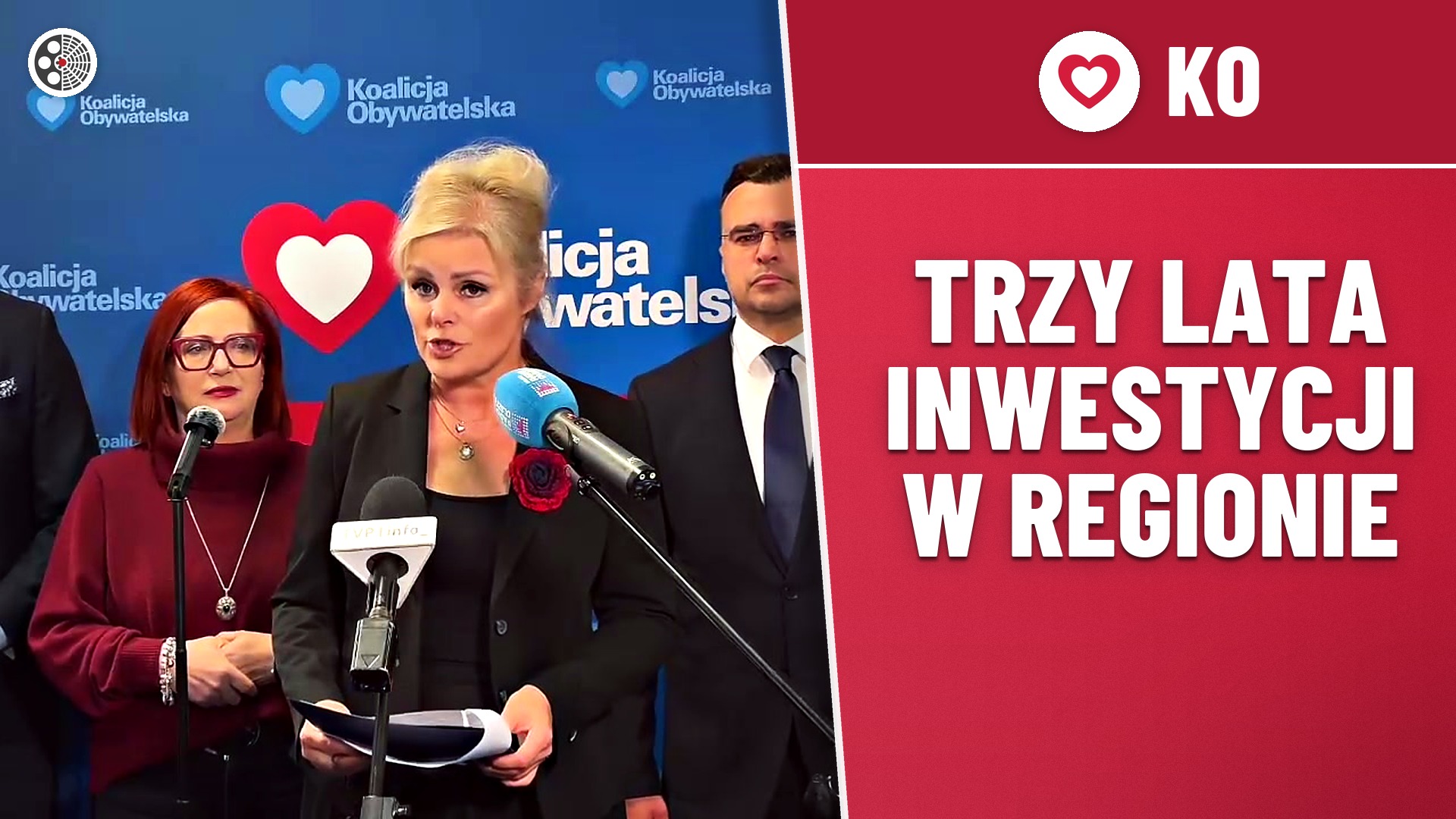 Koalicja Obywatelska podsumowuje trzy lata rządu Tuska