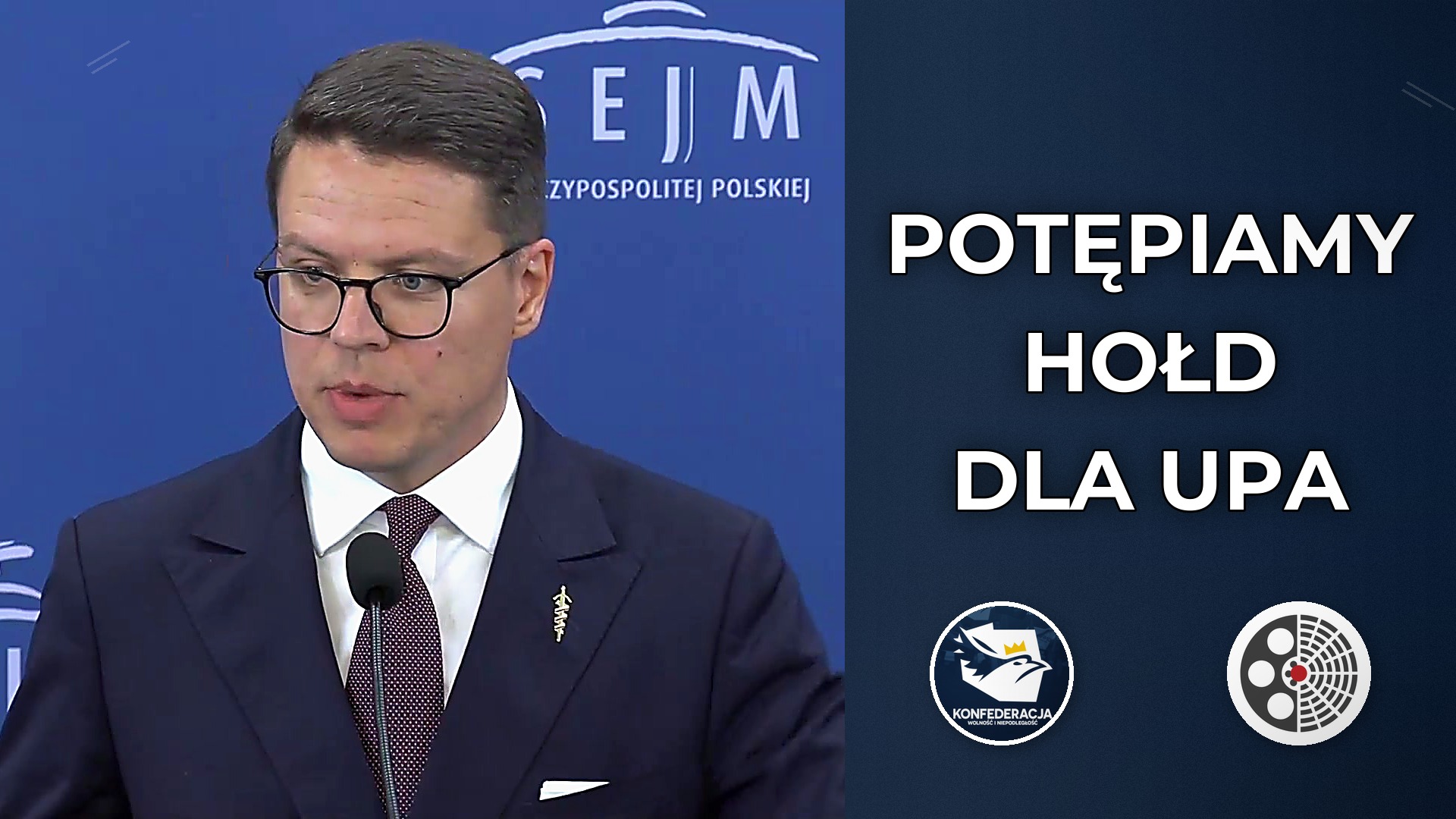 Konfederacja: Żąda odwołania ambasadora po hołdzie dla UPA