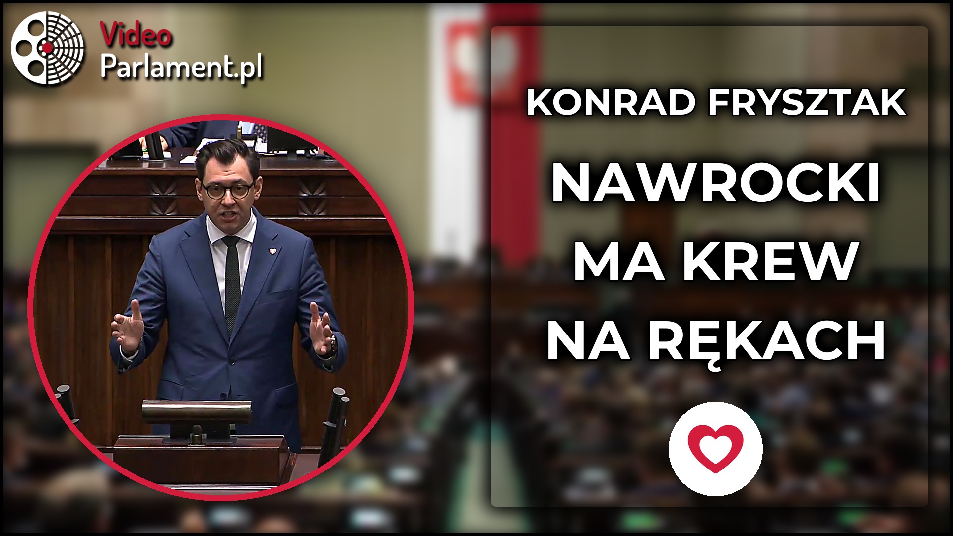 Konrad Frysztak: Nawrocki ma krew na rękach