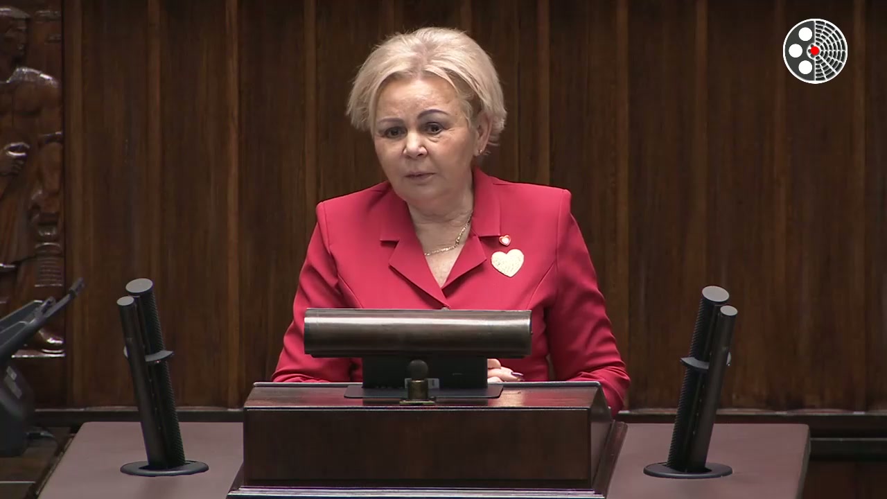 Krystyna Skowrońska dziękuje za pomoc uchodźcom i krytykuje PiS